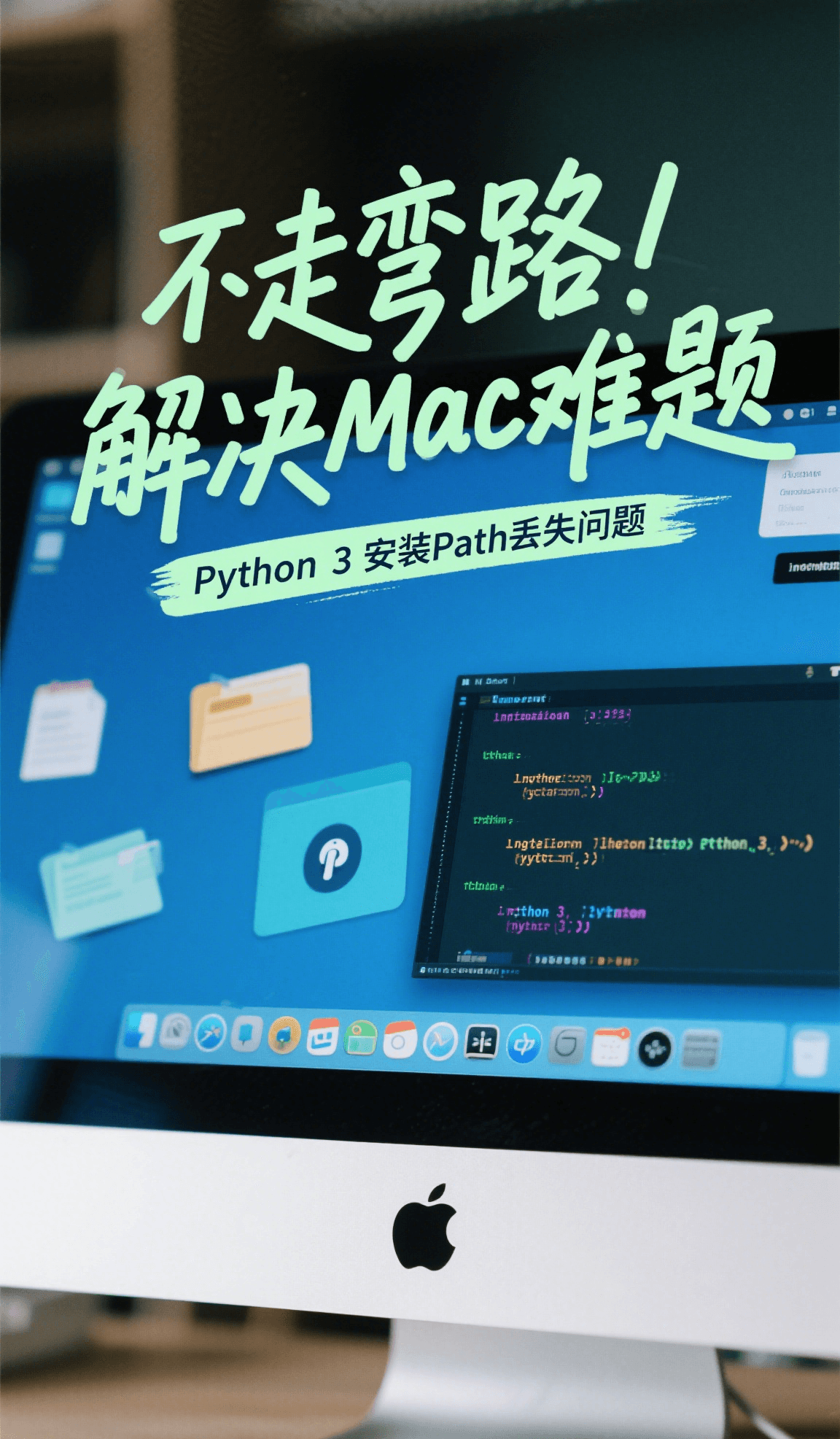 Mac 安装 Python 3 后找不到 path,怎么排查