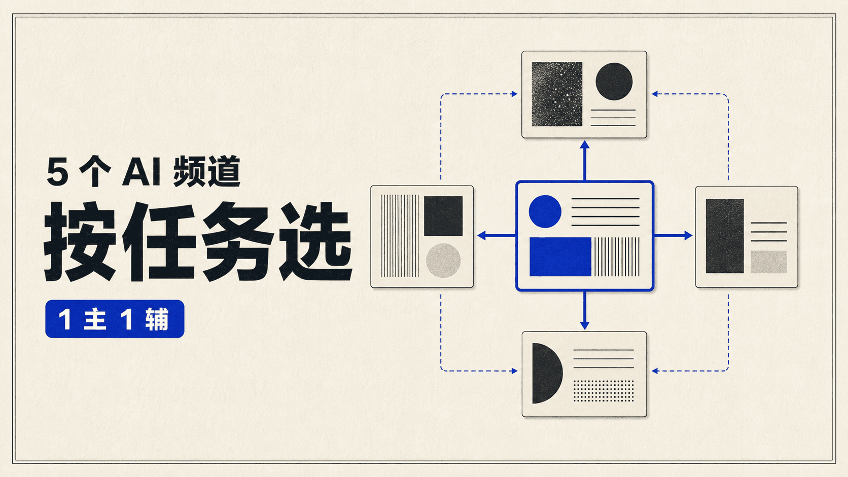 推荐 5 个 YouTube AI 频道:别全追,先给自己配 1 主 1 辅